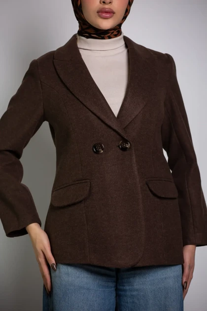 کت فوتر یقه بلیزر بنیتا