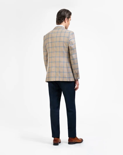 کت تک مردانه چهارخانه کد 400/83