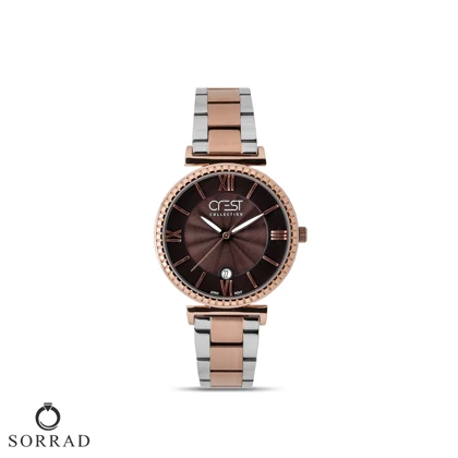 ساعت مچی عقربه‌ای زنانه کرست | مدل Crest 6148-5