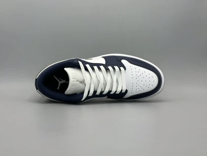 کتانی نایکی جردن1 لو مید نایت بلو نیوی/Nike AJ1 low