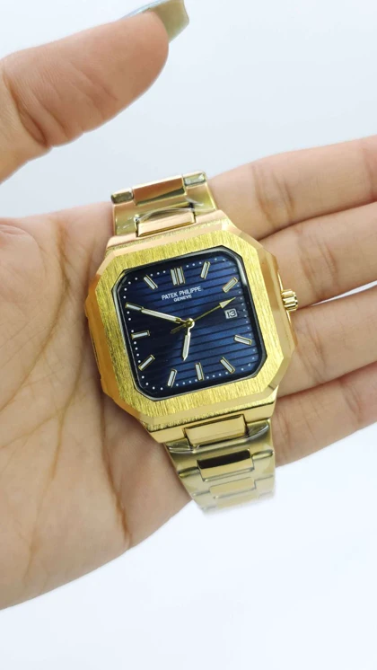 ساعت مچی مردانه پتک فیلیپ Patek Philippe تمام استیل رنگ ثابت