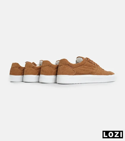 کفش کتانی کژوال مردانه قهوه ای ZARA مدل 6805