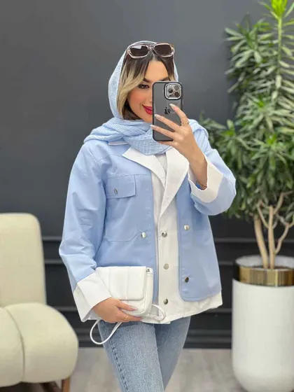 مانتو ترکیبی نورا
