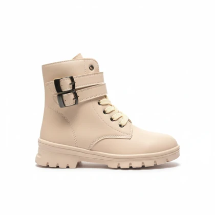 بوت مدل دو سگک کرم کد 294949