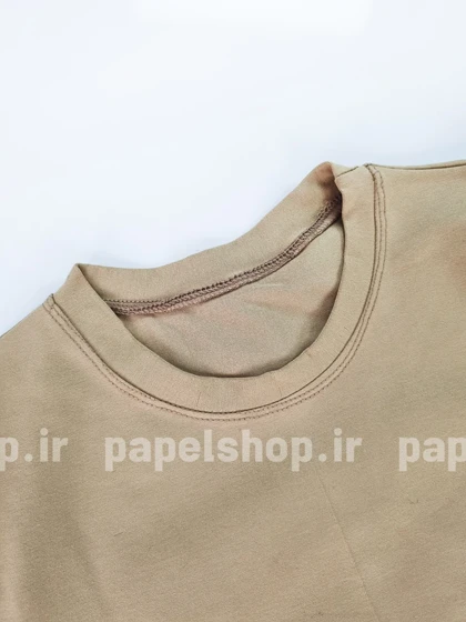 بادی نخ پنبه یقه گرد آستین بلند