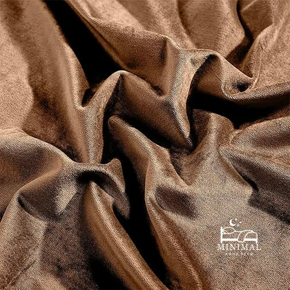 پرده آماده مخمل ویولت