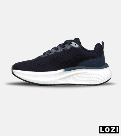 کفش کتانی طبی ورزشی سرمه ای اسکیچرز پروپالشن مدل 9361 مردانه