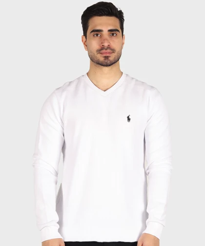 پلیور مردانه یقه هفت و آستین بلند 1847