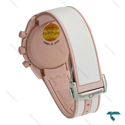 ساعت امگا سواچ بند رابر ماموریت به زهره یا ونوس Swatch-7607-U