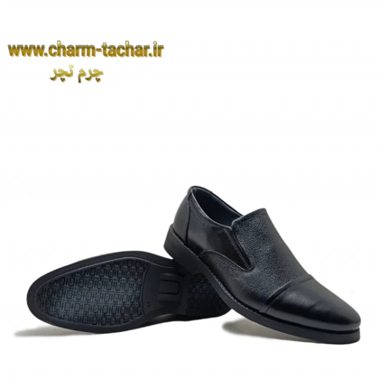 کفش رسمی مردانه چرم طبیعی مدل برت کد si973