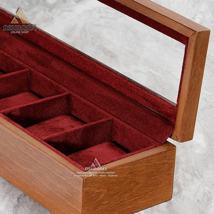 جعبه ساعت مچی 5 عددی چوبی Box Watches 5 WG