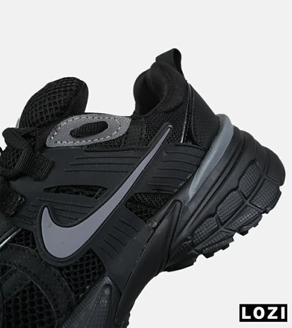 کفش کتانی بزرگ پا مشکی Nike Cushlon V2K مدل 8887