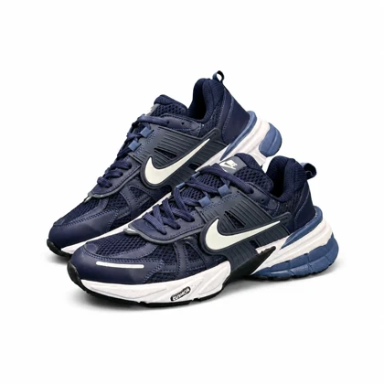 کفش کتانی مردانه نایکیv2k سرمه ای Nike V2k