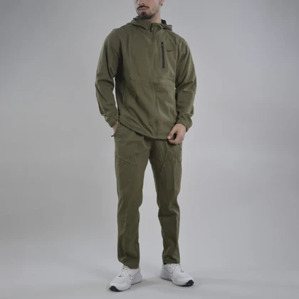 ست سویشرت و شلوار گرمکن اسپرت نایک مدل 17008 یشمی