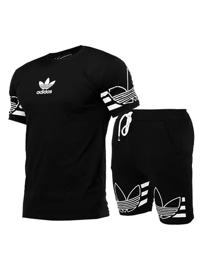 ست تیشرت و شلوارک مردانه Adidas