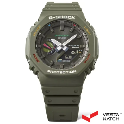 ساعت مچی مردانه کاسیو جی‌شاک CASIO G-SHOCK مدل GA-B2100FC-3A