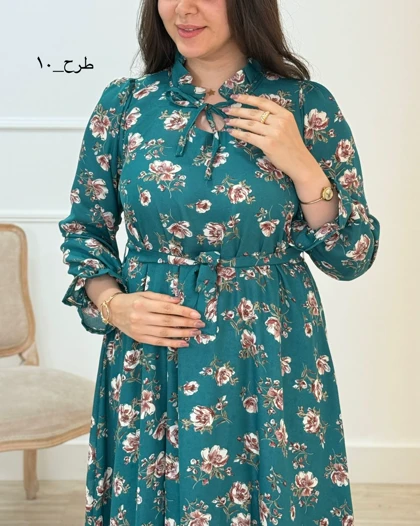 پیراهن بلند زنانه ولگا کد محصول 1690
