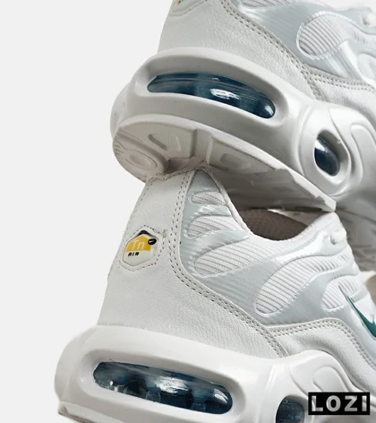 کفش کتانی مردانه و زنانه سفید سبز NIKE AirMax Plus TN Ultra مدل 6731