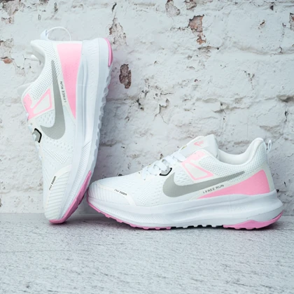 کفش کتانی زنانه نایک ایر زوم سفید صورتی (Nike Air Zoom) کد 3013