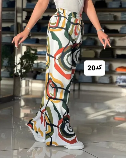 شلوار تابستانه شیک کد 1780