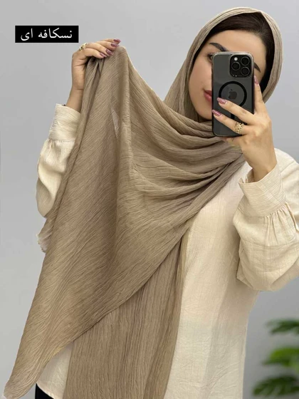 شال پلیسه چیگل کد 11026