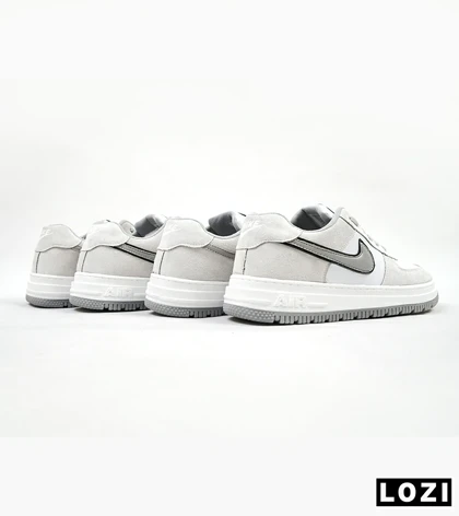 کفش کتانی بزرگ پا طوسی نایک NIKE AIR FORCE