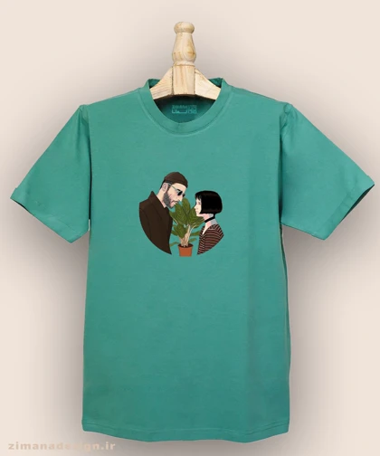 تیشرت مردانه و زنانه طرح لئون کد 974