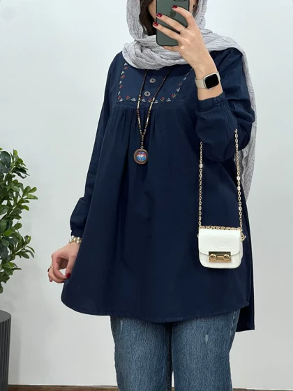 مانتو گلدوزی گیسو 4