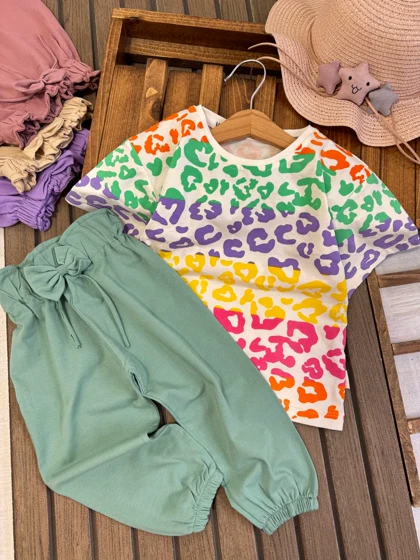 تیشرت شلوارک آبرنگی