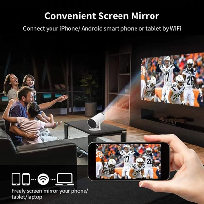ویدئو پروژکتور گیمینگ جیک اسپیس Geek Space مدل HY300a با دسته بازی