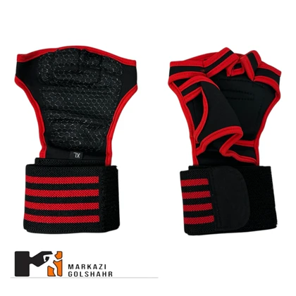 دستکش بدنسازی مچبند دار کد y-10