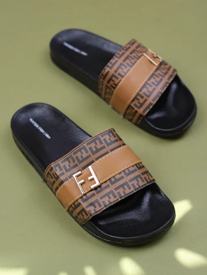 صندل مردانه راحتی فندی 455