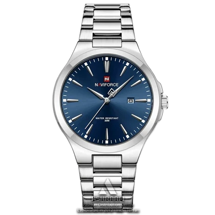 ساعت نیوی فورس صفحه آبی Naviforce NF9214SB