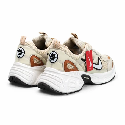 کفش کتانی ست زنانه و مردانه نایکیv5k کرم نایک سفید (کیفیت درحد مستر) Nike V5k