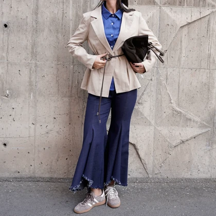 کت لینن کلاسیک