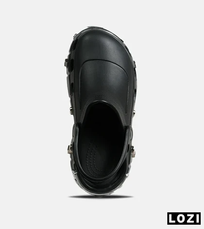 صندل مردانه مشکی BALENCIAGA crocs