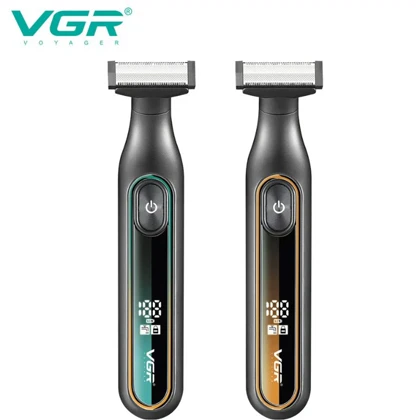 ریش تراش و ماشین اصلاح بدن وی جی آر VGR مدل V-360 ضد آب با نمایشگر