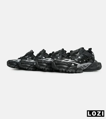 کفش کتانی مردانه و زنانه مشکی طوسی ADIDAS performance x9000l4