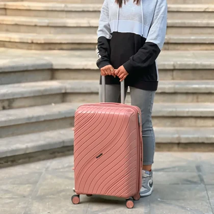 چمدان وارداتی پراسپریتی مدل PROSPERITY - PSP40156 SERIES سری سه عددی (به همراه چمدان ارایشی هدیه)