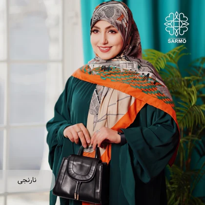 روسری ابریشم توییل شهر