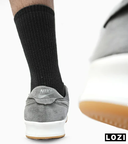 کفش کتانی مردانه طوسی NIKE SB