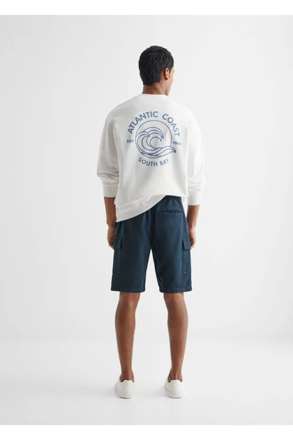 شلوارک سایز بزرگ و برمودا مردانه mango-teen