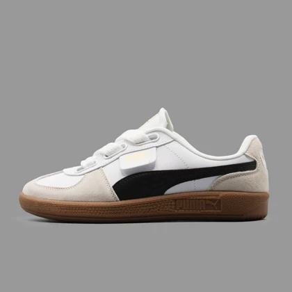 پوما پالرمو سفید مشکی Puma Palermo White Black
