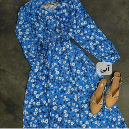 پیراهن کمرکش ماسوره کد 3106