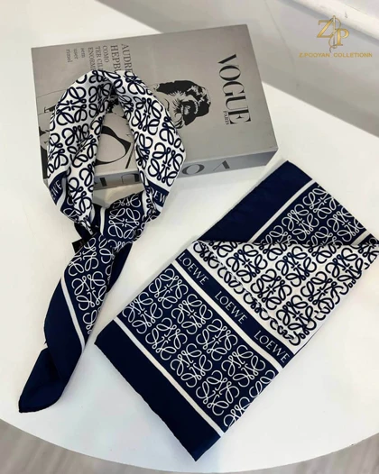 بیبی اسکارف ساتن طرح Loewe