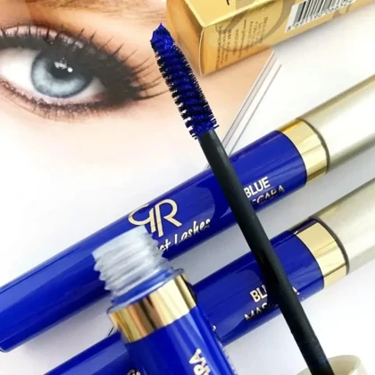 ریمل بلندکننده گلدن رز Golden Rose مدل Perfect Lashes رنگ آبی حجم 9 میلی لیتر