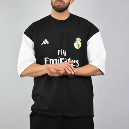 تیشرت اسپرت رئال مادرید مدل ZRA-Adidas-3M1772 مشکی