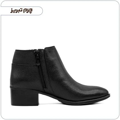 نیم بوت زنانه چرم تبریز مدل B620