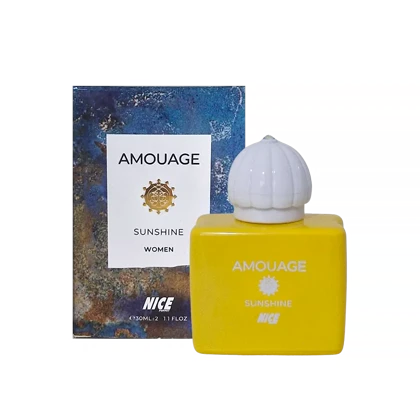 ادوپرفیوم مینیاتوری زنانه نایس Nice مدل آمواج سان شاین Amouage Sunshine حجم 30 میل