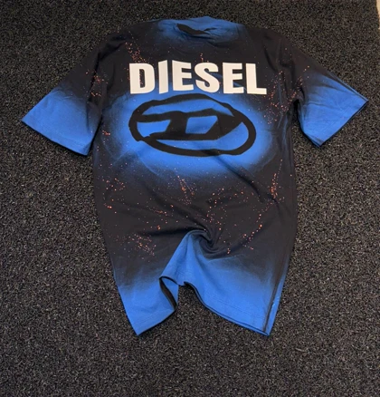 تیشرت دیزل فوق خفن کاستوم شده در بمب رنگ بندی
